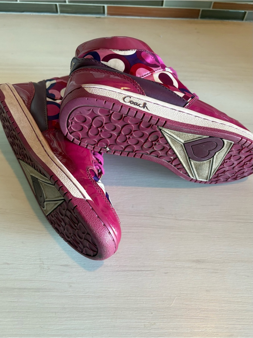 Women’s Coach Natalee High-top Sneakers - Picture 5 of 5